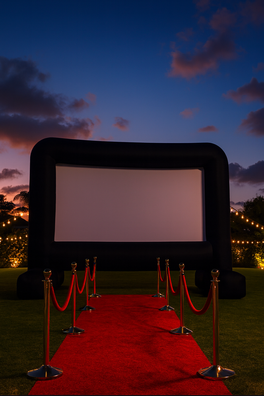INFLATABLE SCREEN & PROJECTOR